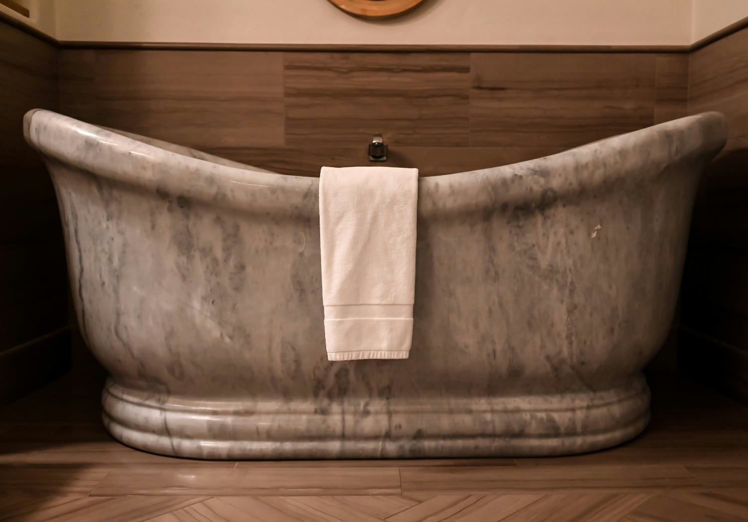Bathtub made from granite