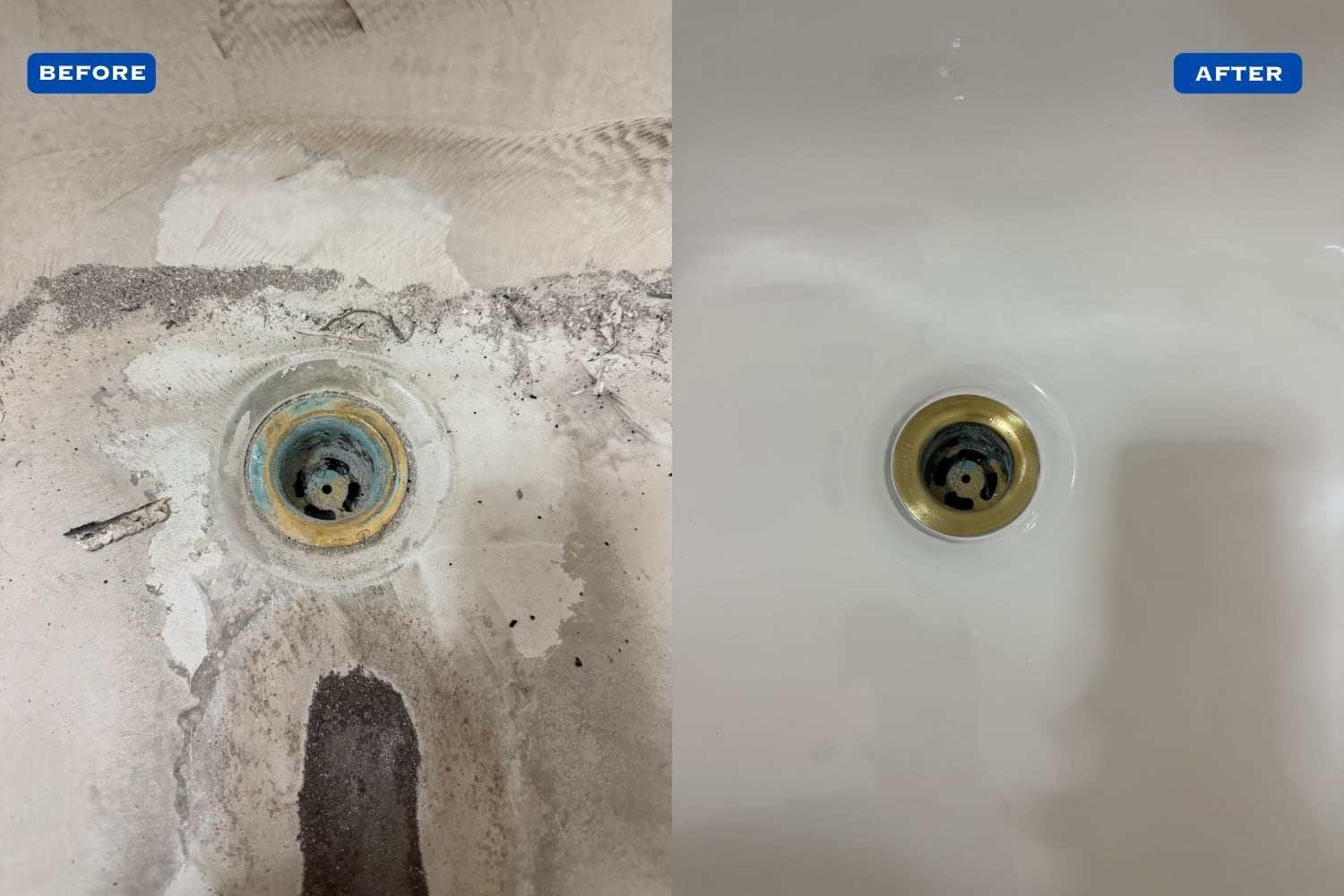 Bathtub Rust Repair
