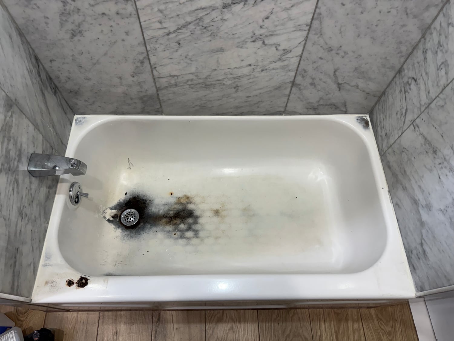 Rust Around the Drain